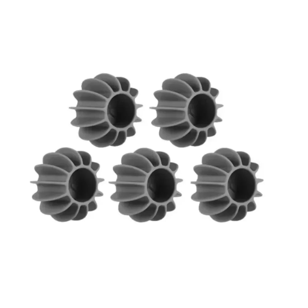 5/10Pcs Magic Laundry Balls Clothes Stain Removal Silicone Reusable Washing Ball for Knot Prevention Hair Catcher Cleaning Tool