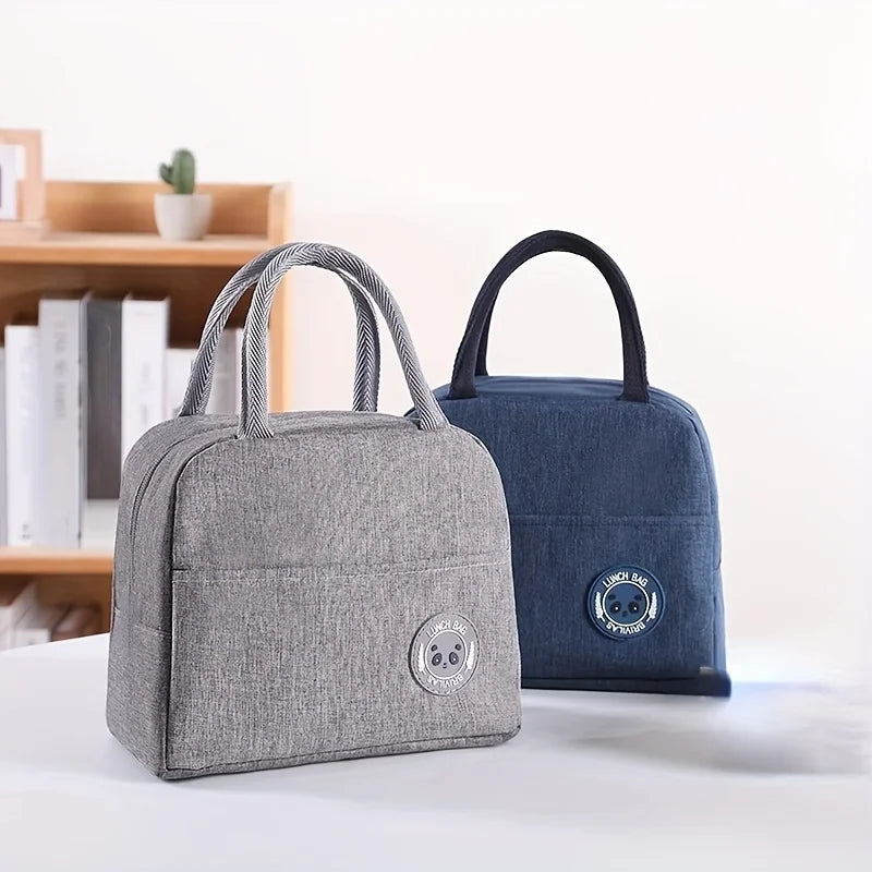 1pc of a Handheld Insulated Lunch Bag Suitable for Students And Office Employees,Ideal for Camping Meals And As a Lunch Box