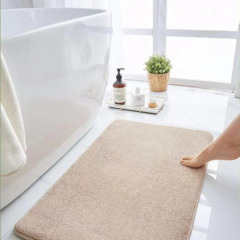 Super Absorbent Floor Mat Super Absorbent Bath Mat Super Anti Slip Coral Velvet Bathroom Floor Mat Door Mat Bathroom No Slip Mat