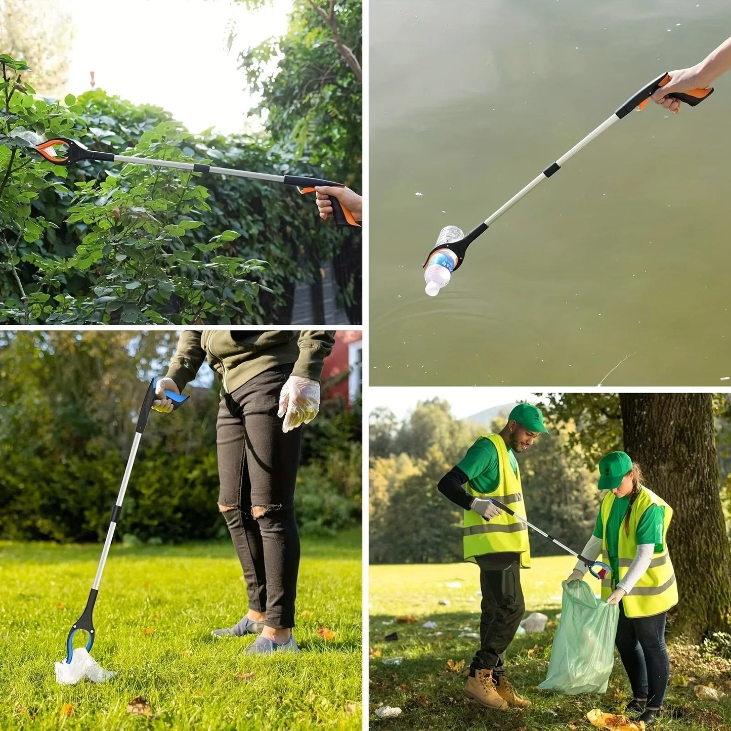 Garbage Picker Gripper With 360 ° Rotating Clip, 32 Inch Lightweight Heavy-Duty Elderly Gripper, Gripper, Elderly Grabbing Tool