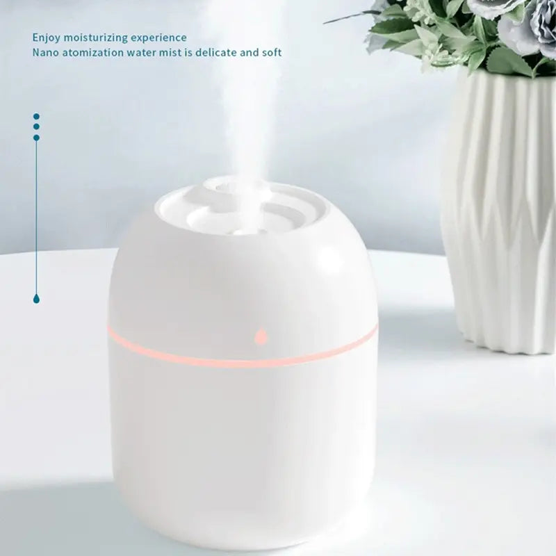 Mini Portable Water Drop Air Humidifier USB Desktop Indoor Household Mute Air Atomization Humidifier  essential oil diffuser