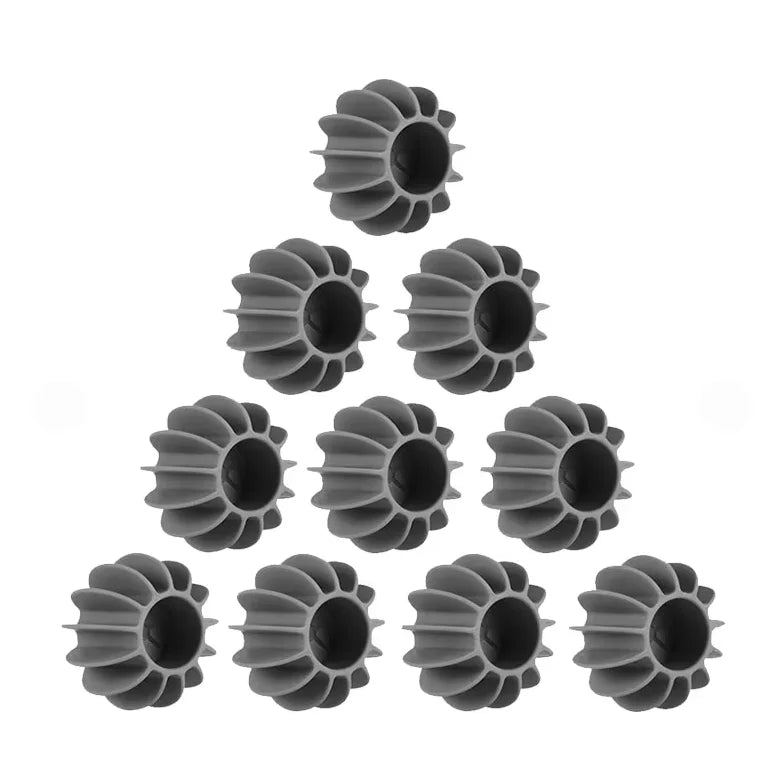 5/10Pcs Magic Laundry Balls Clothes Stain Removal Silicone Reusable Washing Ball for Knot Prevention Hair Catcher Cleaning Tool