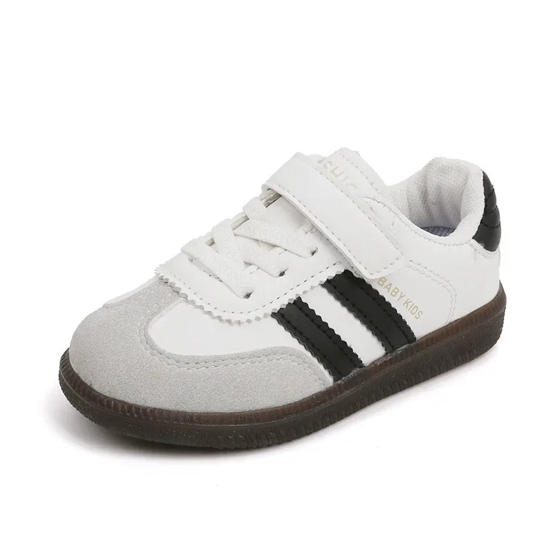 Children's Sneakers Boy Spring Autumn Causal Kid Running Walking Shoes Fashion Versatile Girls Tennis Shoes Soft Soled Hook Loop