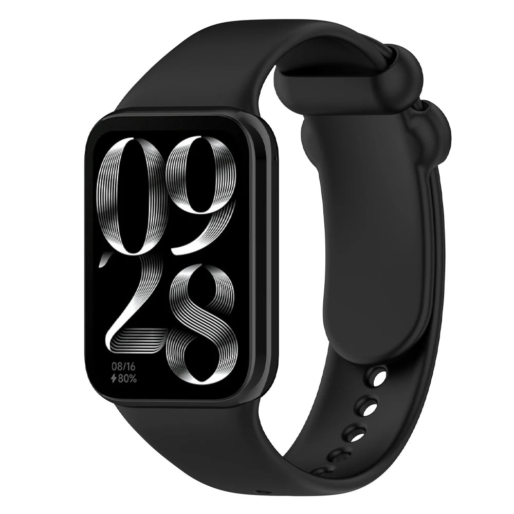 Silicone Band for Redmi watch 4 Strap smart watch accessories watchband wrist correa bracelet Replacement belt for mi band 8 pro