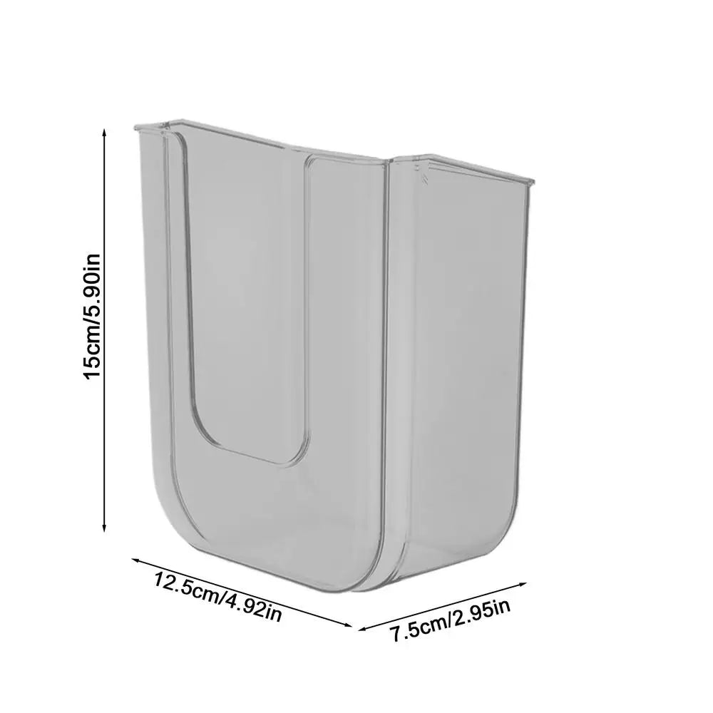 Wet Wipes Dispenser Wall Mounted Storage Box Organizer Tissue Dispenser Adhesive Secure Mount for Family Toilet Home Bathroom