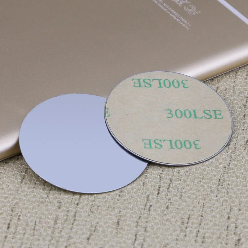 Magnetic Metal Plate For Car Phone Holder Universal Iron Sheet Disk Sticker Mount Mobile Phone Magnet Stand For IPhone