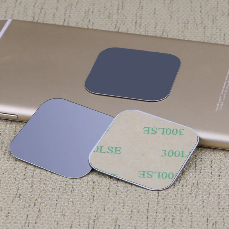 Magnetic Metal Plate For Car Phone Holder Universal Iron Sheet Disk Sticker Mount Mobile Phone Magnet Stand For IPhone