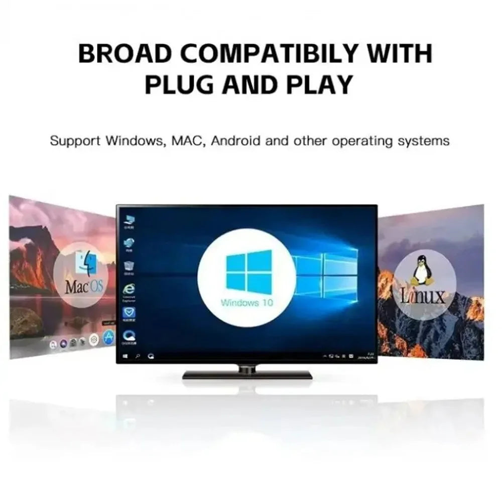 For 2.5 inch Hard Drive HDD/SSD Data Transfer SATA to USB 3.0 Adapter Cable, External Hard Drive Converter Support UASP (Black)