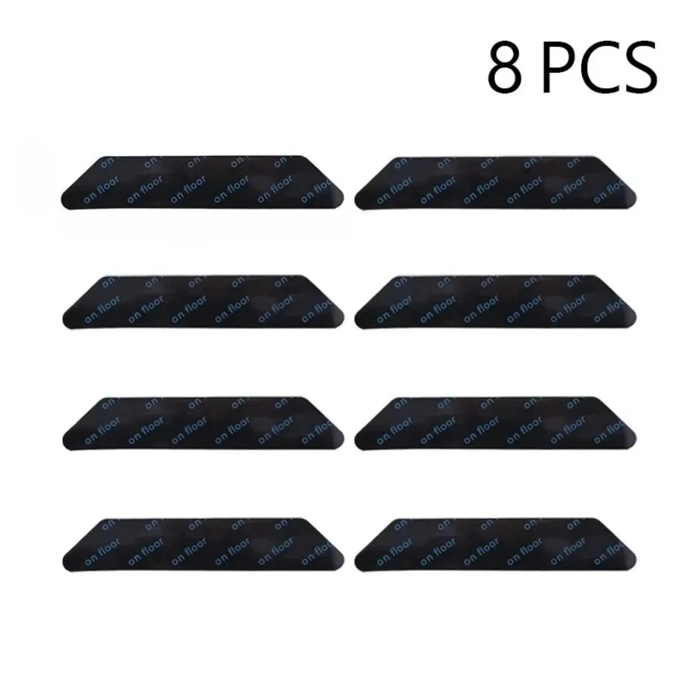 16/8pcs Carpet Non-slip Sticker Reusable Washable Anti Curling Carpet Patch Fixed Stickers Floor Rug Mat Tape Gripper Corner Pad