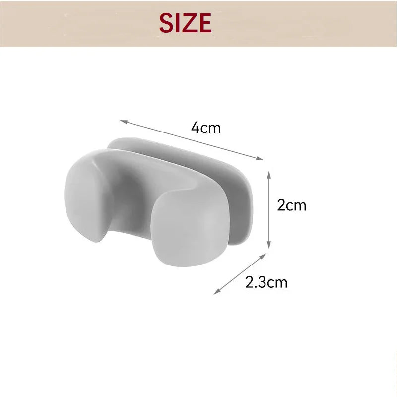 Silicone Rice Spoon Holder Heat Resistant Space Saving Storage Rack Electric Rice Cooker Kitchen Utensil Organizer Accessories