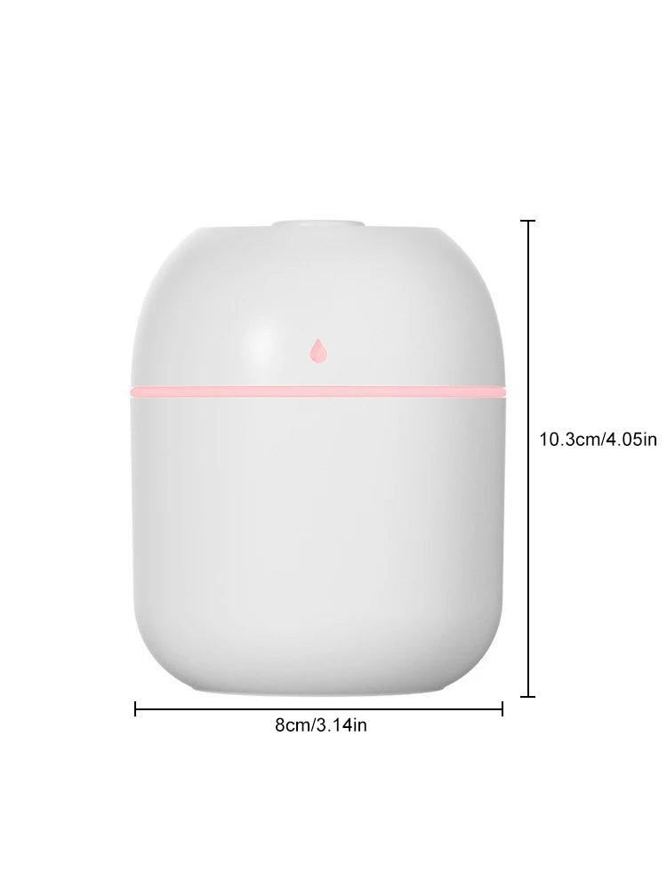 Mini Portable Water Drop Air Humidifier USB Desktop Indoor Household Mute Air Atomization Humidifier  essential oil diffuser