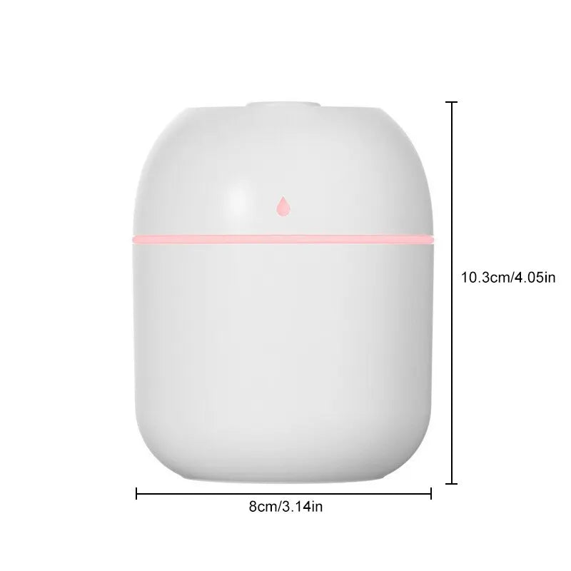 Mini Portable Water Drop Air Humidifier USB Desktop Indoor Household Mute Air Atomization Humidifier  essential oil diffuser