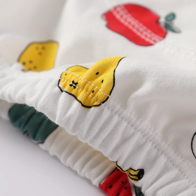 Reusable Soft Cotton Baby Breathable Diapers Pee Shorts Toddler Potty Training Pants Underwears for Boys & Girls