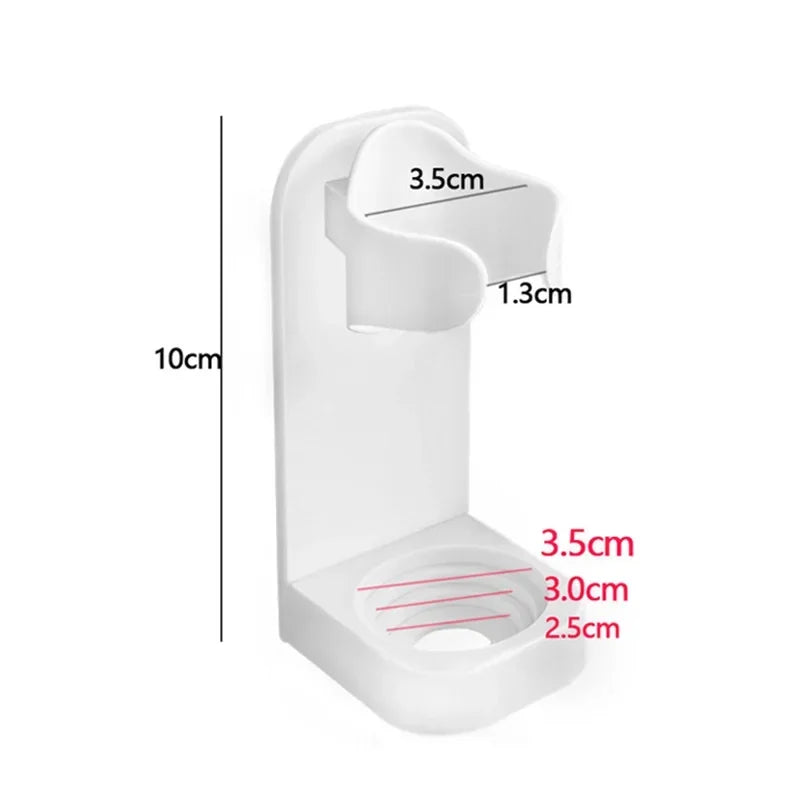 Traceless Toothbrush Holder Bath Wall-Mounted Electric Toothbrush Holders Adults Toothbrush Stand Hanger Bathroom Accessories