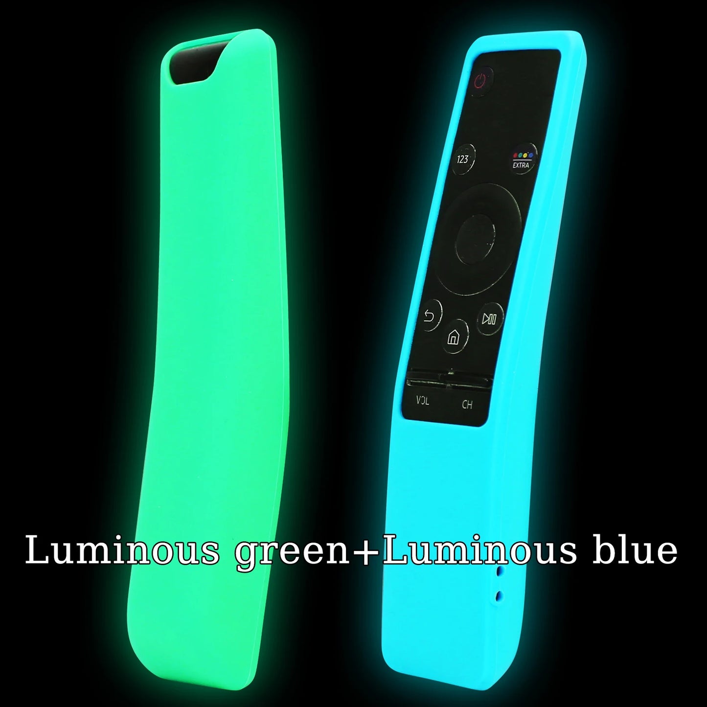 1 Piece Luminous Silicone Case For Samsung Smart TV BN59-01312A 01312H BN59 01241A 01242A Remote Control Cover