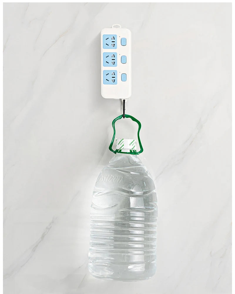 10/20 Pairs Strong Sticky Hung Double Sided Patch Hook Buckle Transparent Adhesive Wall Hooks Cup Sucker