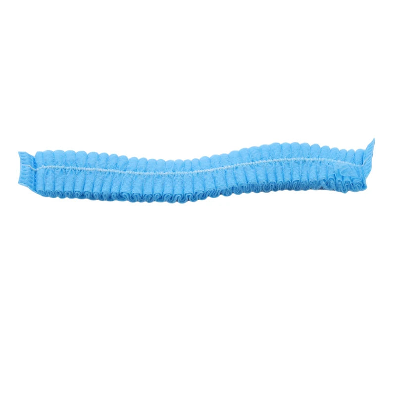 100pcs/Pack Disposable Hair Head Covers Net Bouffant Dustproof Anti Dust Caps Breathable Shower Bathing Hats Kitchen