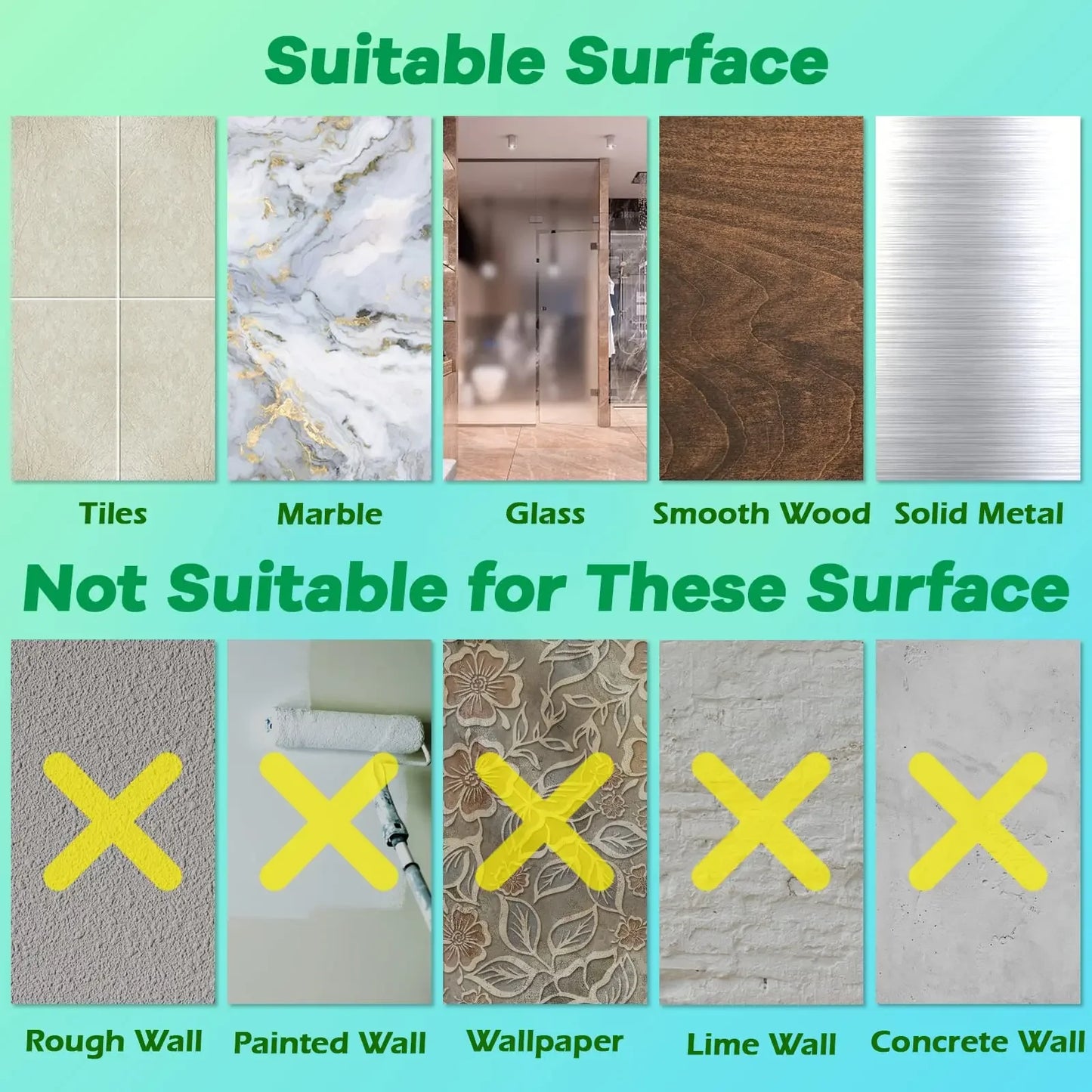 Adhesive Plastic Clear Utility Hooks Transparent Hook for The Drill-Free Wall Waterproof Key Wall Hooks.