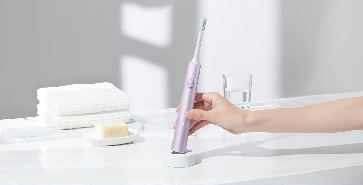 MIJIA T302 Sonic Electric Toothbrush - 31,000 RPM, 150 Days Battery,Copper-Free DuPont Brush Head,IPX8 Waterproof,4 Modes