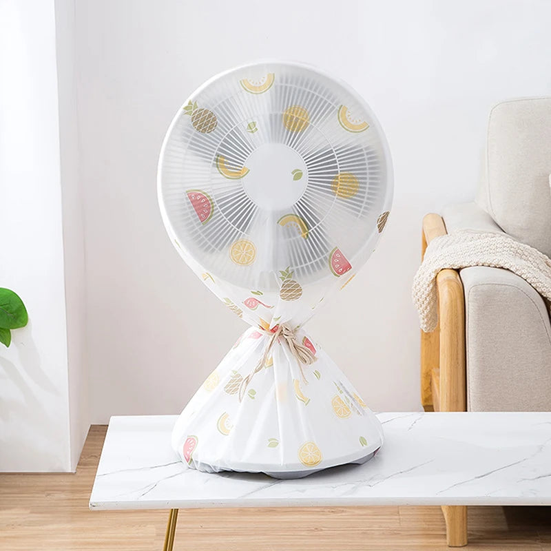 Portable Dustproof All-inclusive Electric Fan Dust Cover Household Floor Fan Cover Waterproof Protective Cover Accessories