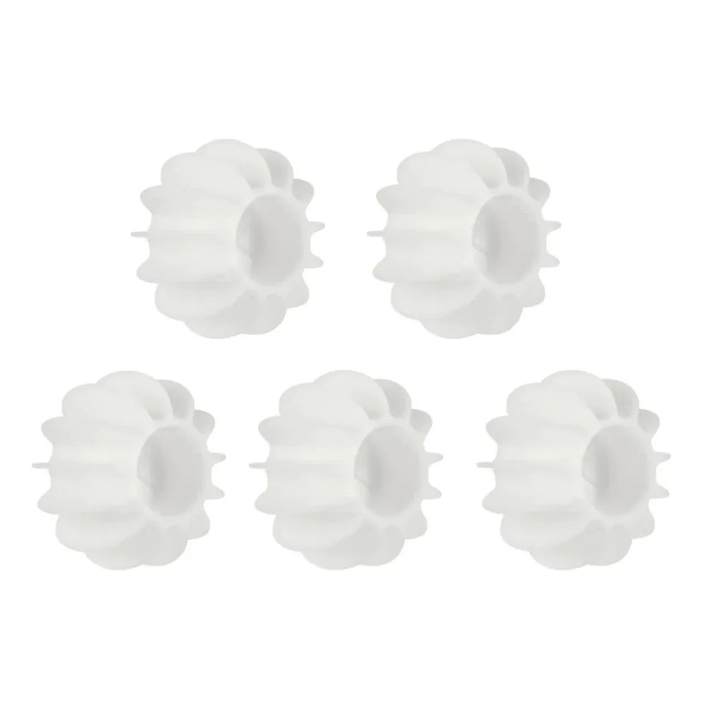 5/10Pcs Magic Laundry Balls Clothes Stain Removal Silicone Reusable Washing Ball for Knot Prevention Hair Catcher Cleaning Tool