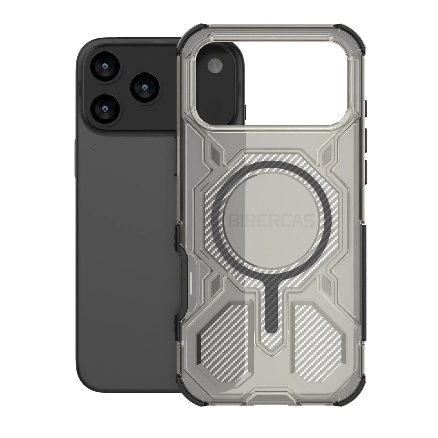 Military Armor Phone Case For iPhone 17 16 15 14 13 Pro Max 17Air 16E Magnetic Wireless Charging Anti-Drop Protective Cover