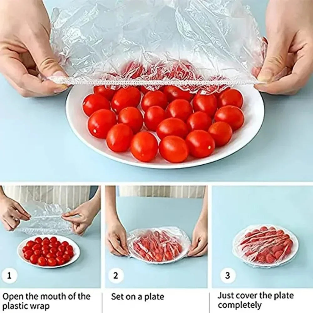 Preservation Stretchable Elastic Durable Plastic Wrap Convenient Plastic Wrap 100/200