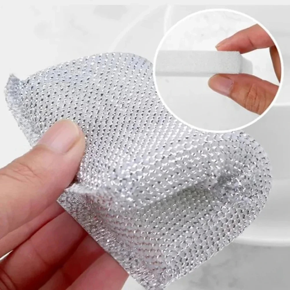 1 Pcs Gentle Dish Sponges – Scratch-Free Cleaning Pads for Pots, Pans, Cookware & Kitchen Surfaces