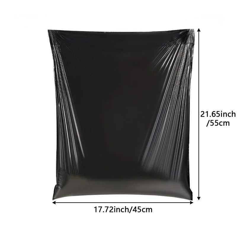 Disposable Flat-mouth Garbage Bag In Roll New Material Thickened And Strong Household Kitchen Bedroom Color Garbage Bag 45x50cm