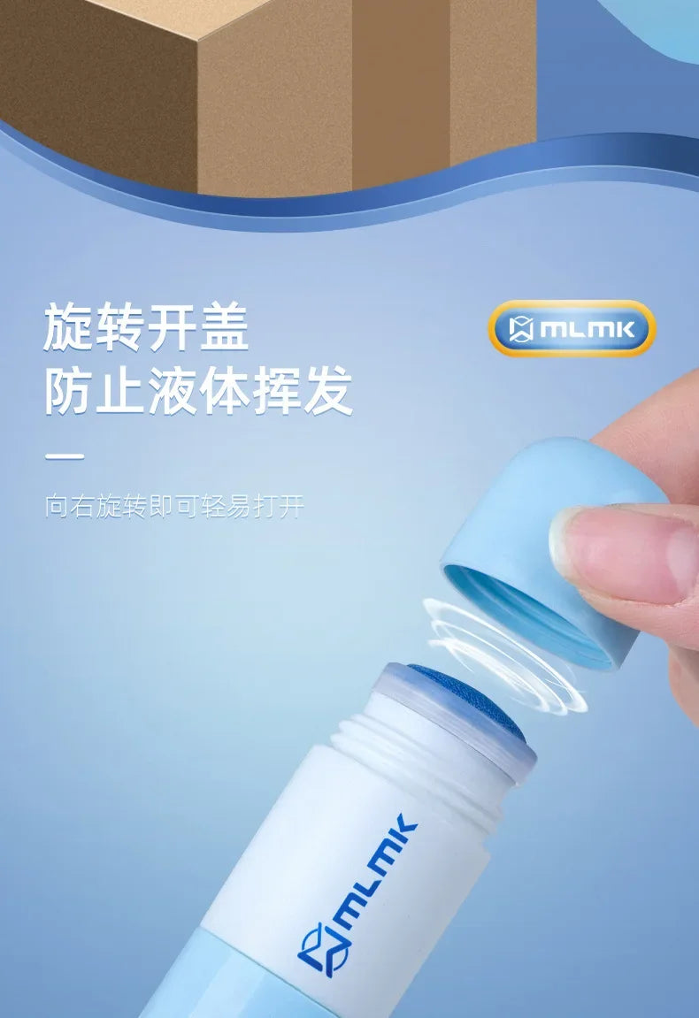 Thermal Paper Correction Fluid with Unboxing Knife Durable Thermal Paper Data Identity Protection Fluid Thermal Paper Eraser