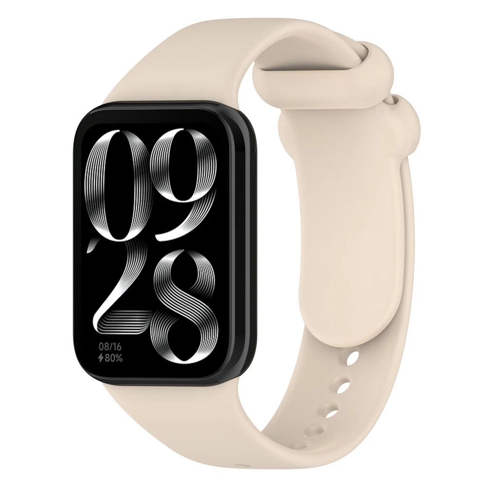 Silicone Band for Redmi watch 4 Strap smart watch accessories watchband wrist correa bracelet Replacement belt for mi band 8 pro