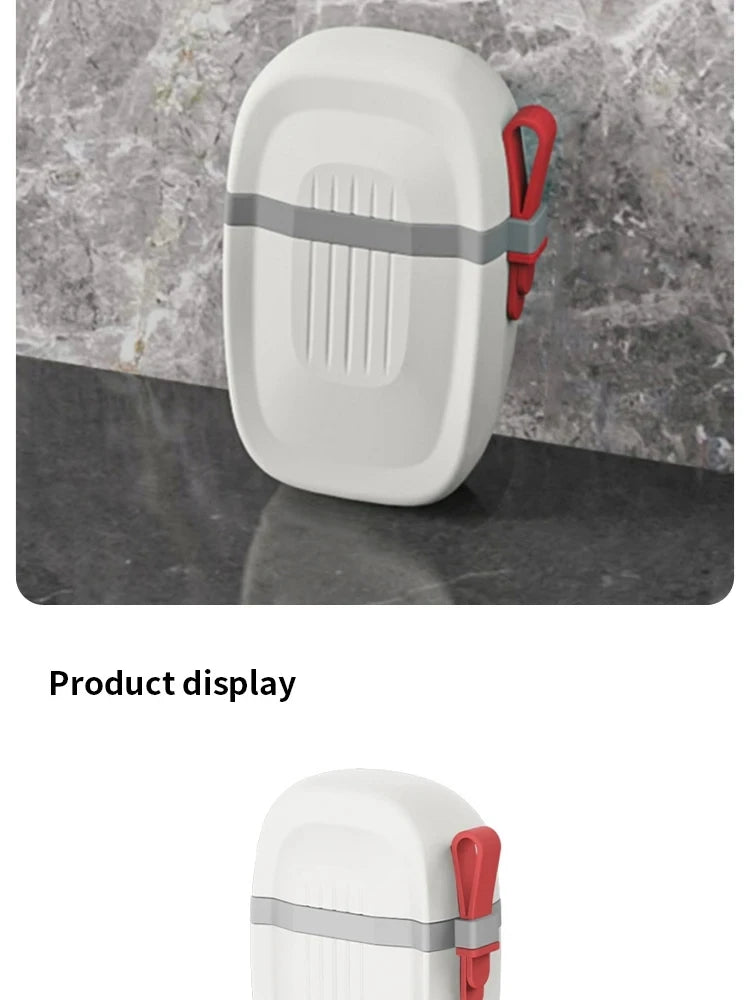 1Pc Porte-savon portable étanche, boîte à savon pour voyage et salle de bain
