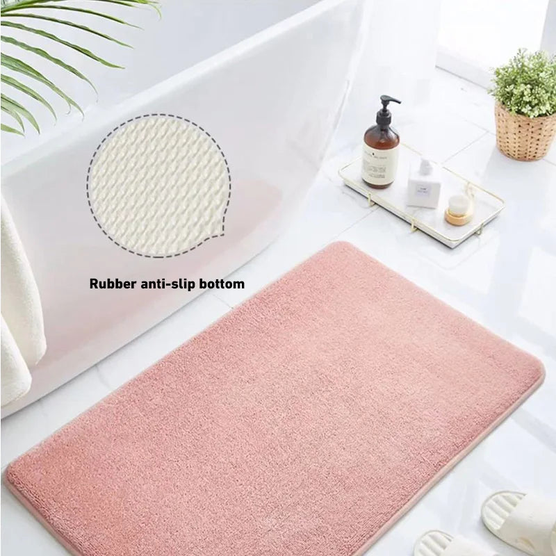 Super Absorbent Floor Mat Super Absorbent Bath Mat Super Anti Slip Coral Velvet Bathroom Floor Mat Door Mat Bathroom No Slip Mat