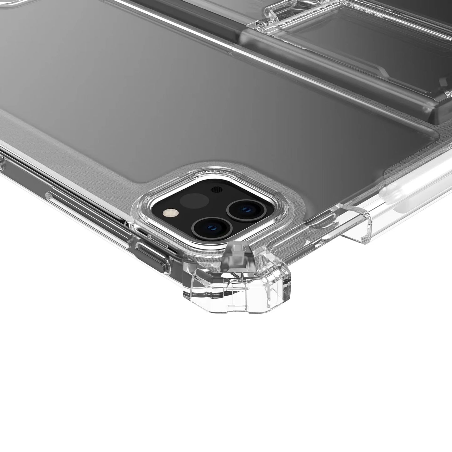 For iPad Case 2022 Pro 11 10th Generation 10.9 Air 5 4 10.2 7/9th 2021 Mini 6 10.5 2018 9.7 5th 6th 12 9 Transparent Cover Funda
