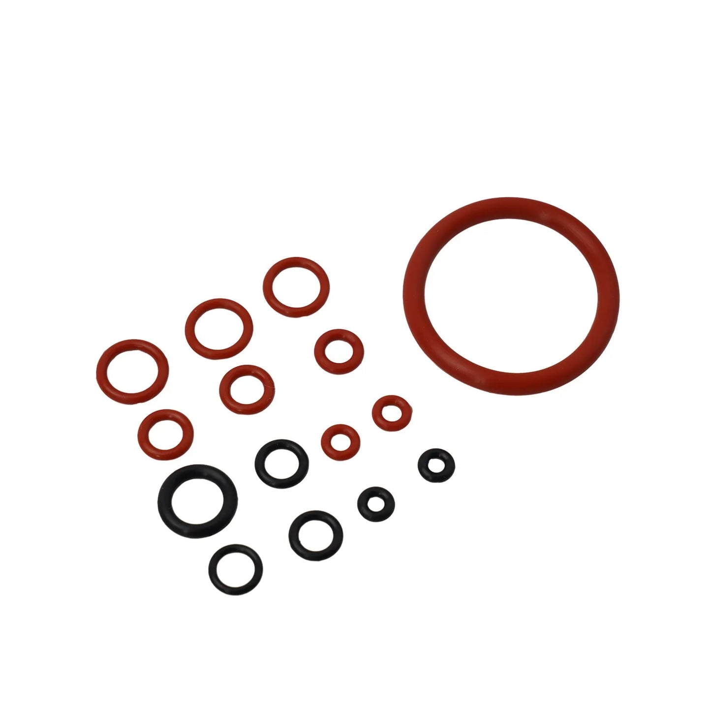 15pcs O-Ring Seal Kit Silicone Gasket For Saeco Gaggia Spidem Coffee Machine Brewing Group Spout Connector Kitchen Accessories