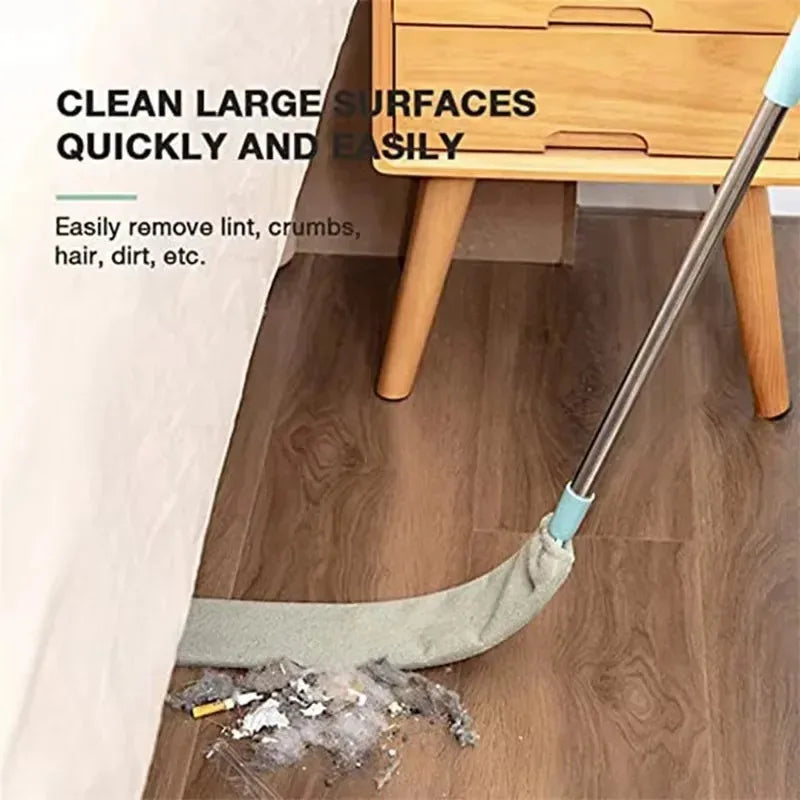 Long-Handled Detachable Mop Household Cleaning Tool for Floor Bed Bottom Vacuum Sofa Dusting And Gap Cleaning