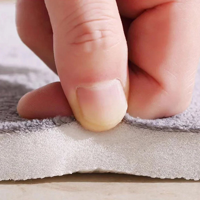 Super Absorbent Floor Mat Super Absorbent Bath Mat Super Anti Slip Coral Velvet Bathroom Floor Mat Door Mat Bathroom No Slip Mat