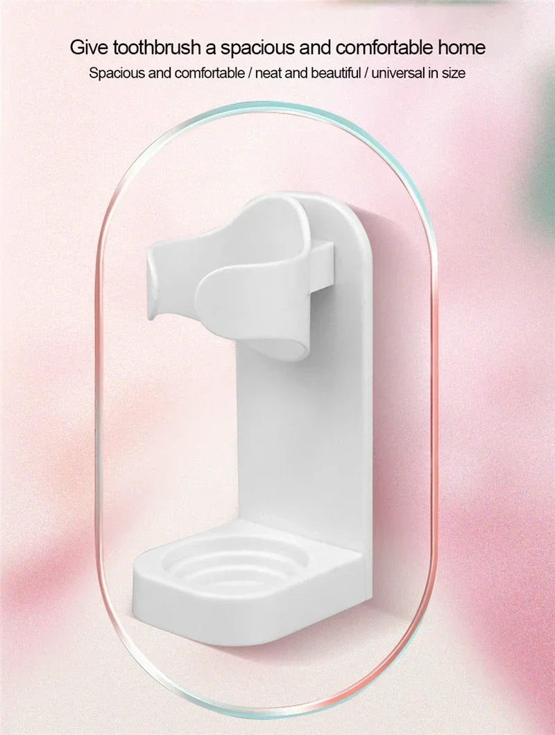 Traceless Toothbrush Holder Bath Wall-Mounted Electric Toothbrush Holders Adults Toothbrush Stand Hanger Bathroom Accessories
