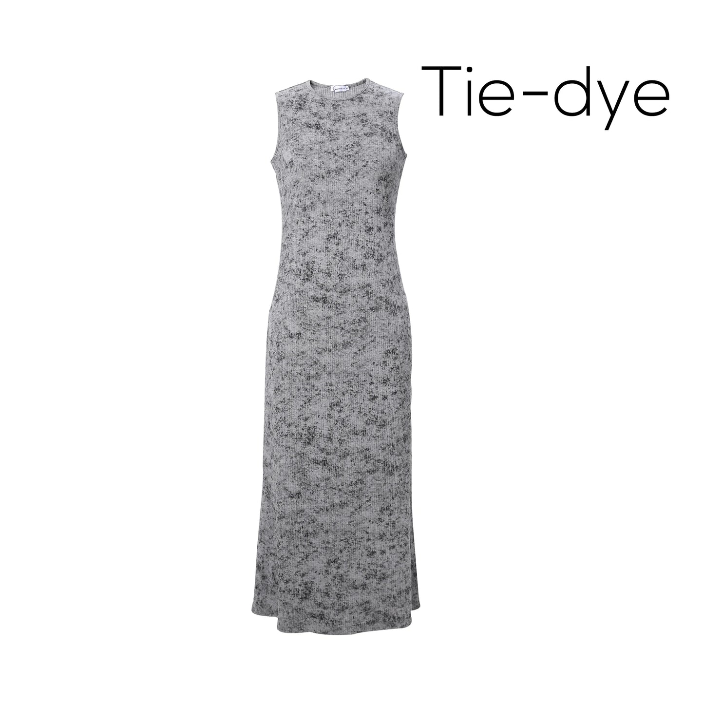 AP SS2025 New Women Dress Rib Tie Dye Cardigan and Dress Cotton Soft