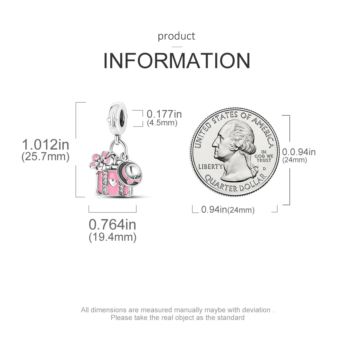 Travel Charm 925 Silver Plane Paris Tower Pendant Fit Bracelet Beads Making Woman Fashion Jewelry