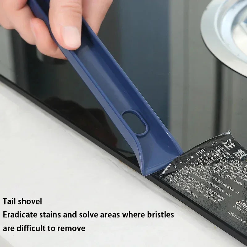 V-Shaped Gap Cleaning Brush - Multi-Purpose Hard Bristle Tool for Bathroom, Kitchen & Tile Grout - Efficient Dead Spot Cleaner