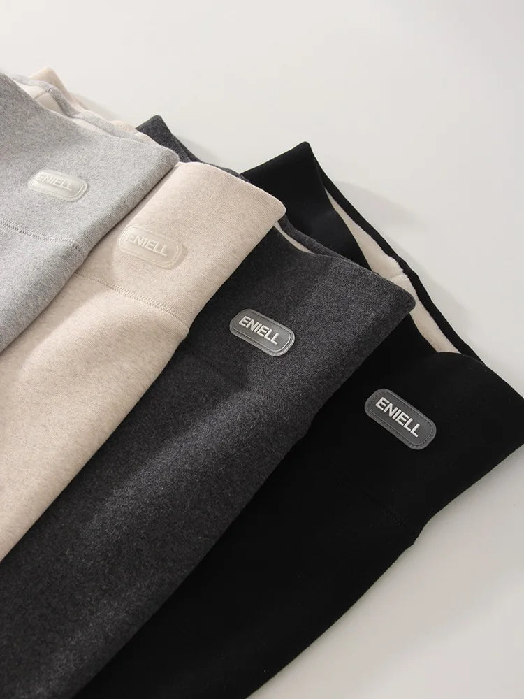 Streamgirl Thick Fleece Leggings Women Winter High Waist Black Outwear Tall Women Warm Thick Velvet Leggings For Winter Pants