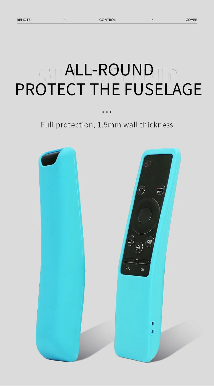 1 Piece Luminous Silicone Case For Samsung Smart TV BN59-01312A 01312H BN59 01241A 01242A Remote Control Cover