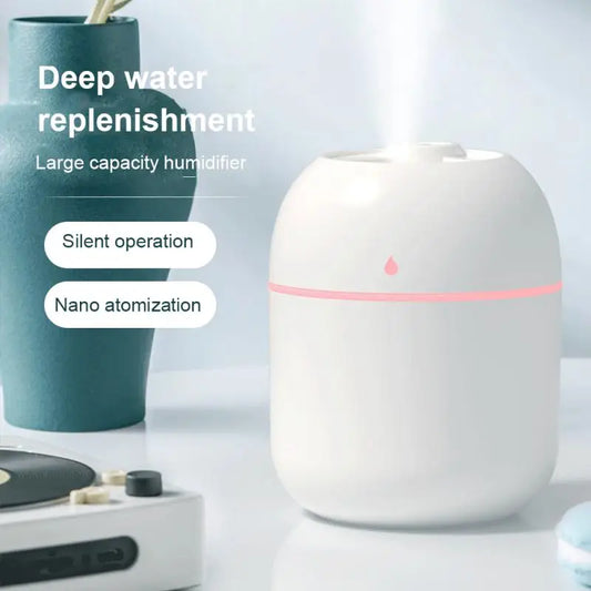 Mini Portable Water Drop Air Humidifier USB Desktop Indoor Household Mute Air Atomization Humidifier  essential oil diffuser