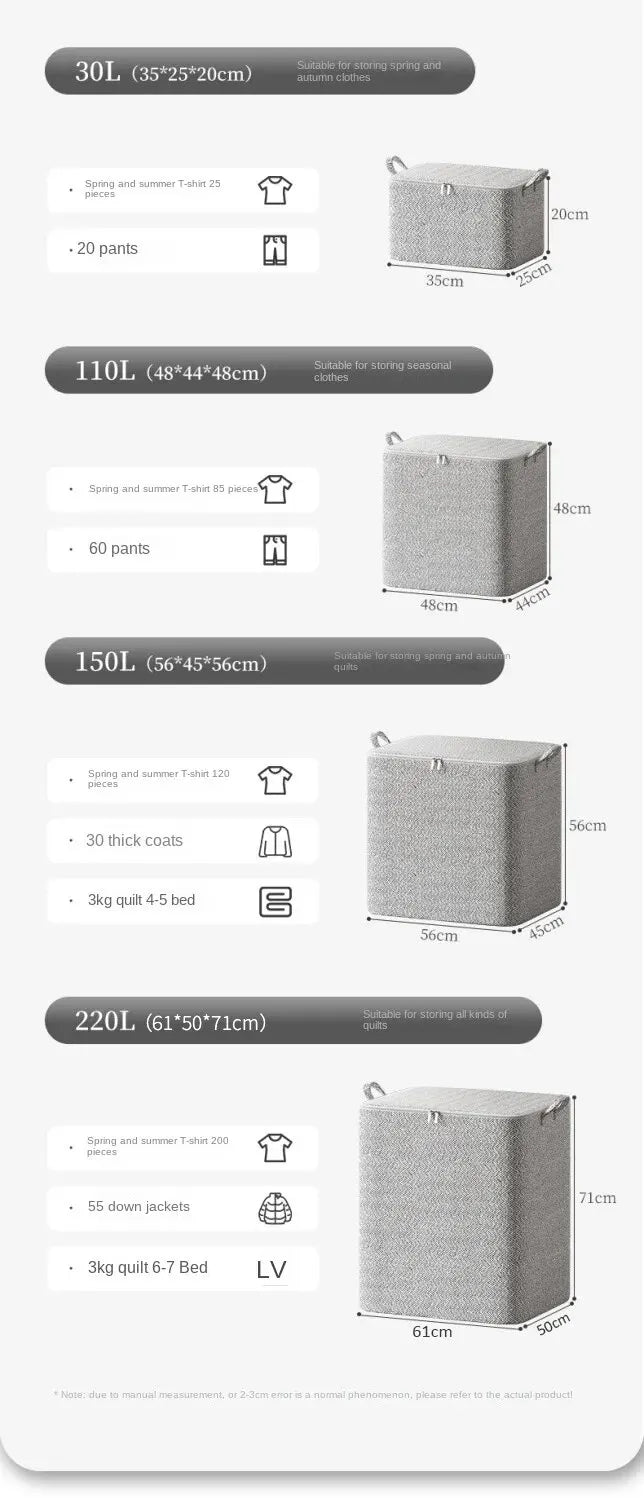Storage bag Packing clothing Moving bag Organizing storage box Large capacity storage Moisture-proof home portable storage bag