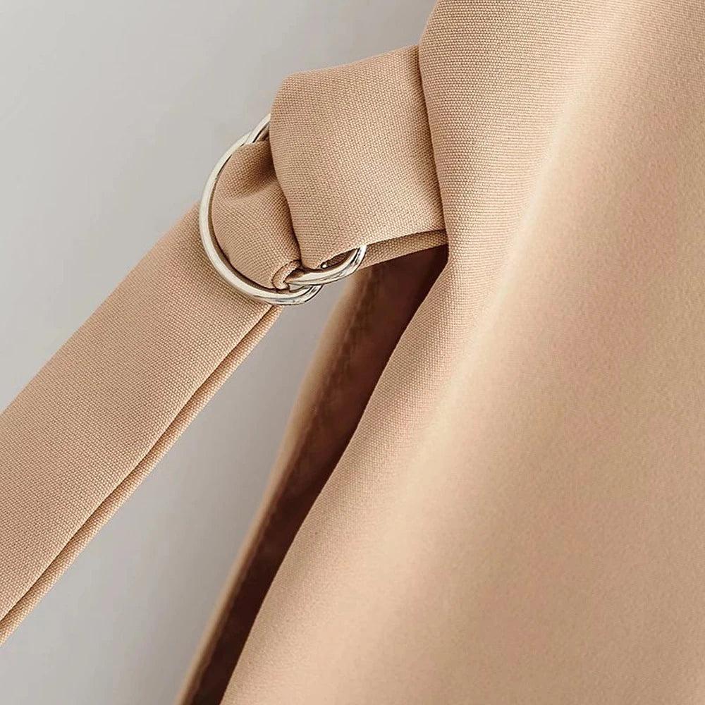 Women Fashion With Taps Side Vents Waistcoat Vintage Sleeveless Front Button Female Outerwear Chic Vest Tops