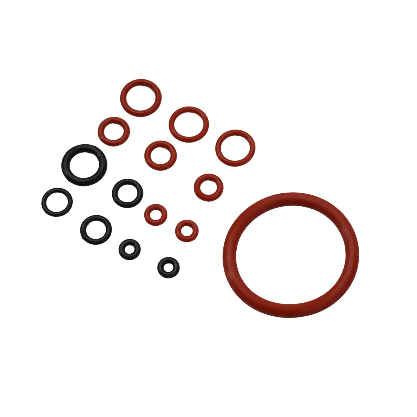 15pcs O-Ring Seal Kit Silicone Gasket For Saeco Gaggia Spidem Coffee Machine Brewing Group Spout Connector Kitchen Accessories