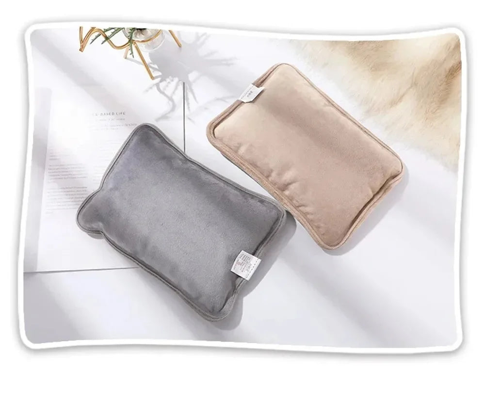 Rechargeable Hand Warmer (EU Plug) - Cute Reusable Hot Compress Bag & Hot Water Bottle
