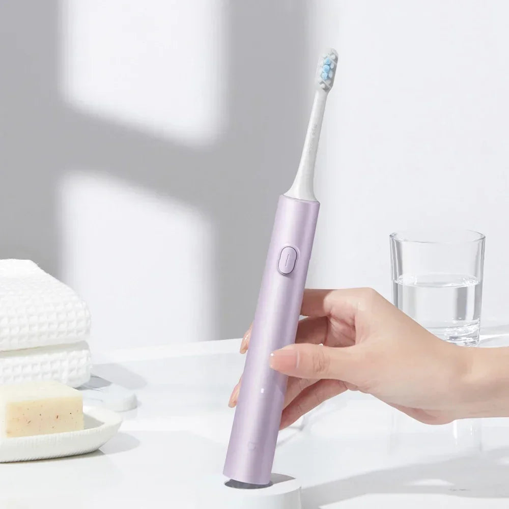 MIJIA T302 Sonic Electric Toothbrush - 31,000 RPM, 150 Days Battery,Copper-Free DuPont Brush Head,IPX8 Waterproof,4 Modes