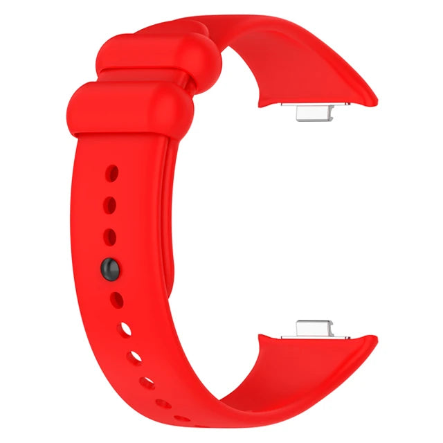 Silicone Band for Redmi watch 4 Strap smart watch accessories watchband wrist correa bracelet Replacement belt for mi band 8 pro